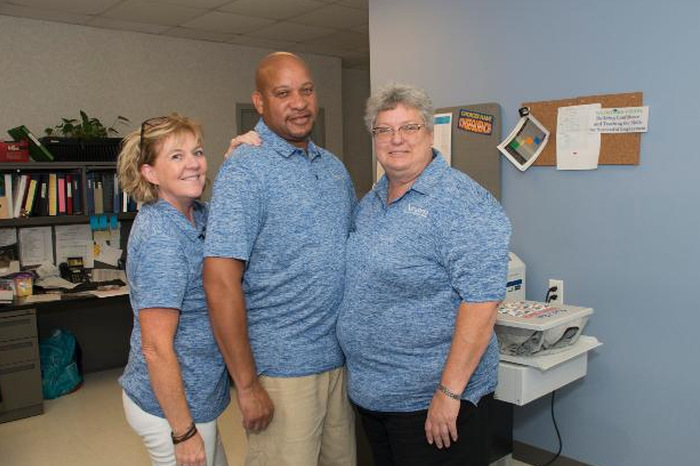 Val Brothwood, John "JT" Taylor, Kathie Firnkes (Teacher)